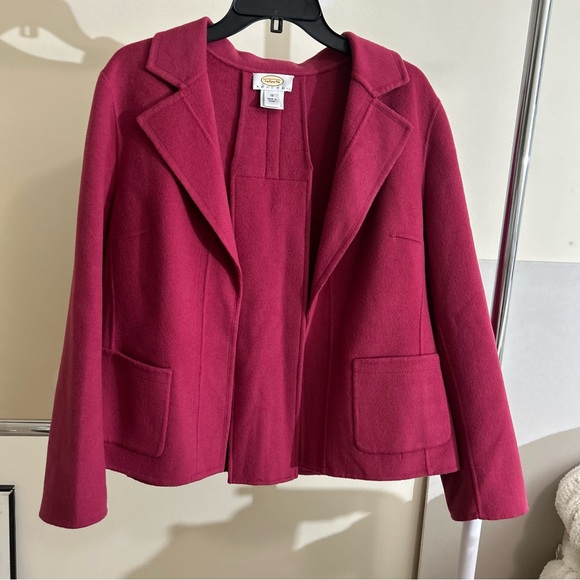 Talbots Raspberry Blazer - Picture 1 of 5